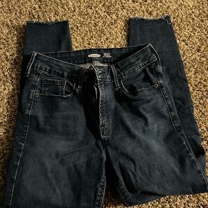 Old Navy Dark Blue Rockstar Jeans